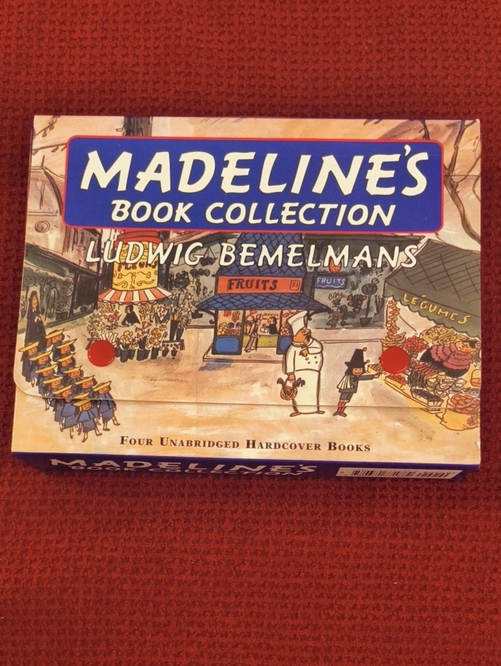 Madeline Snap & Foldaway Collection by Ludwig Bemelman Hardcover 1994 NWT-D